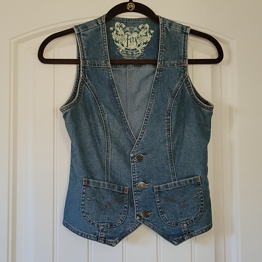 Fox jean vest